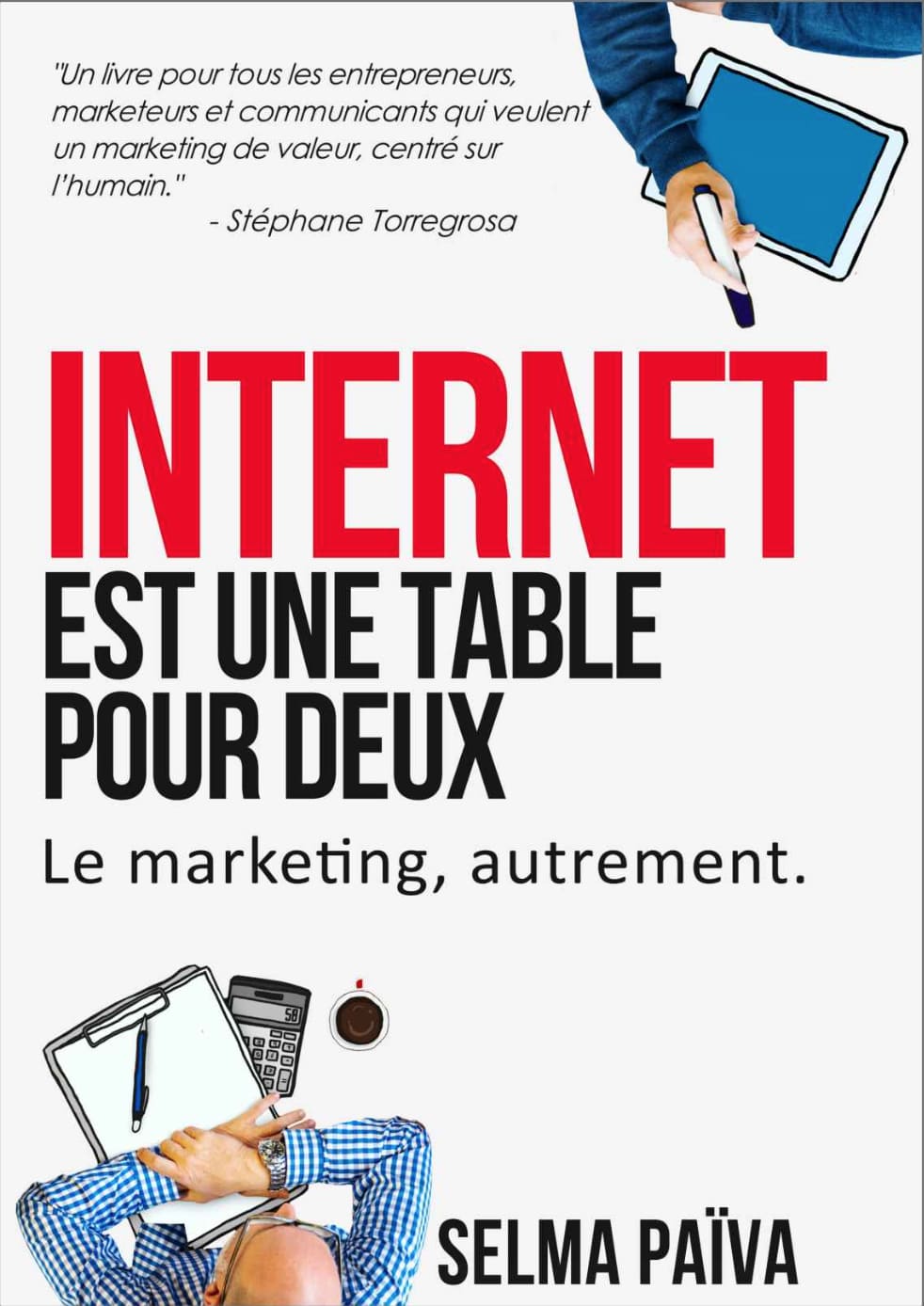 Livres marketing internet est une table pour deux
