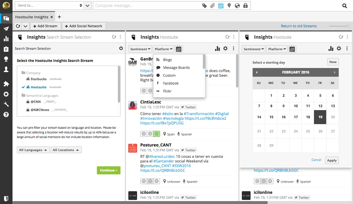 Hootsuite content marketing