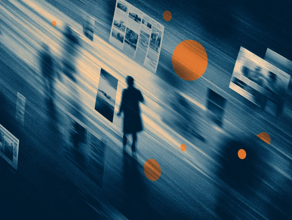 Illustration éditoriale sur le SEO nouvelle génération et le rôle des IA comme filtre de visibilité des marques.