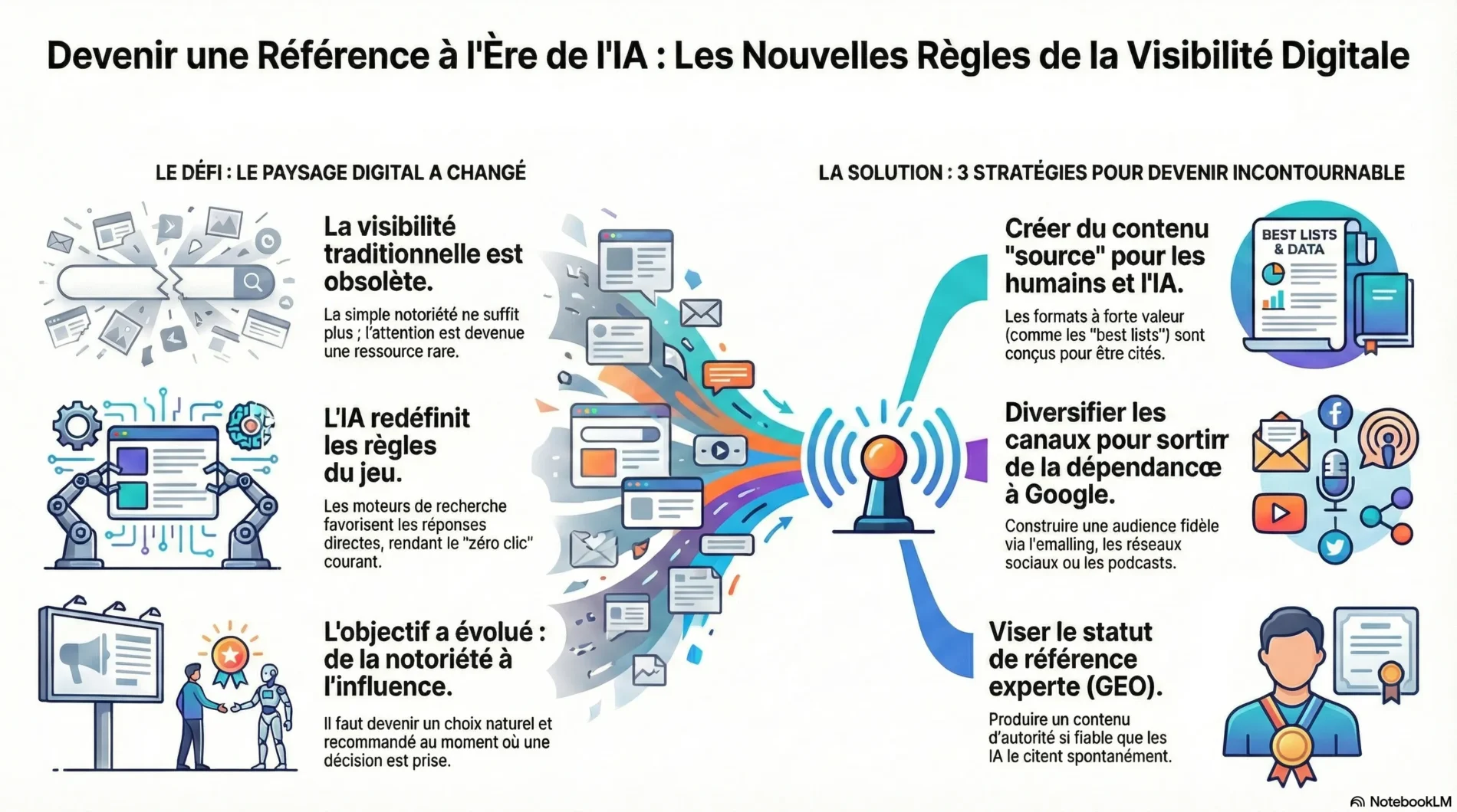 Maîtriser la visibilité digitale : stratégies concrètes pour dominer l'attention et sortir du bruit