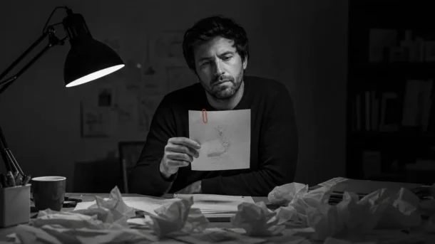 Inspiration créative face au soulagement d'une idée rapide