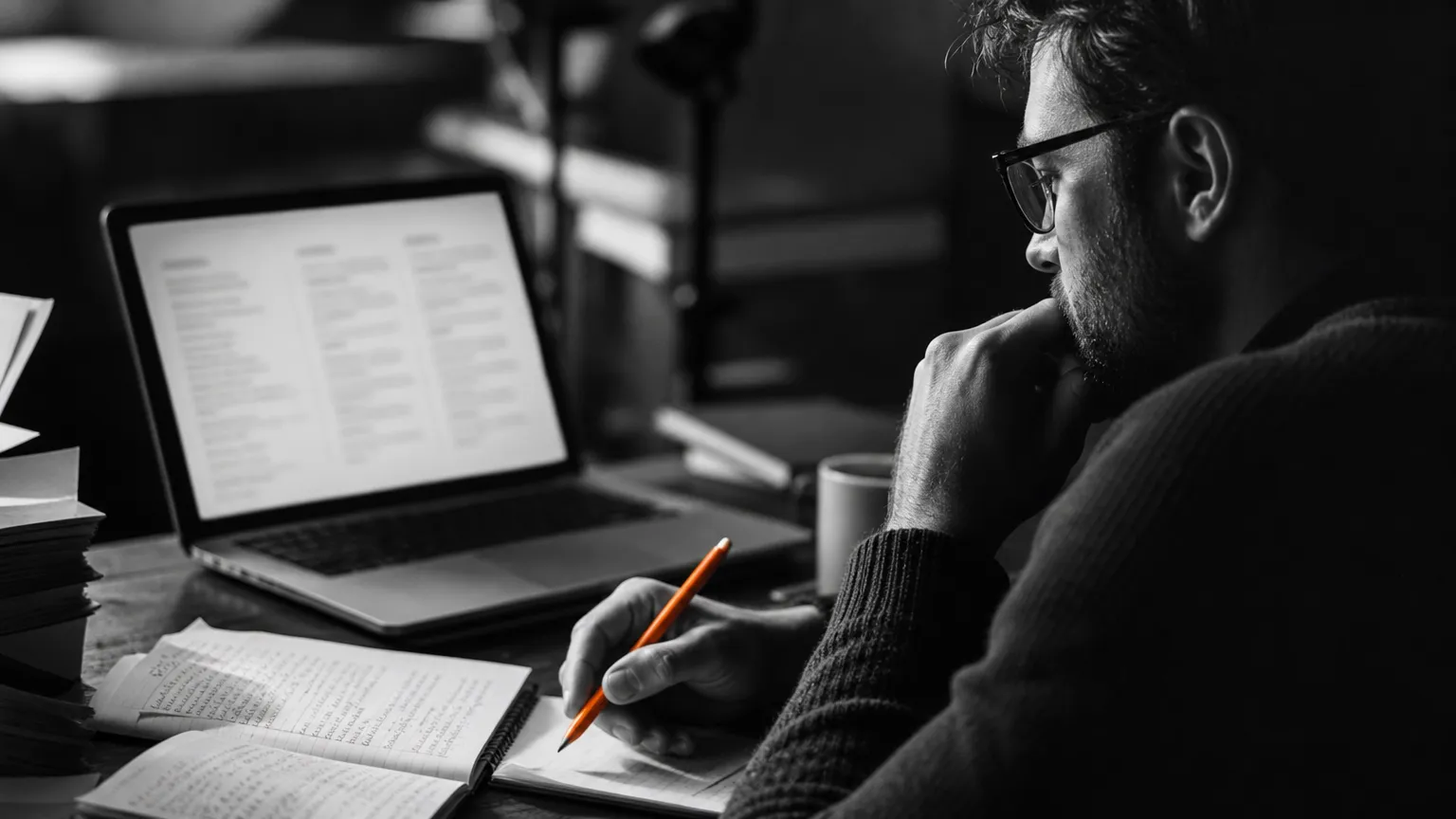 Créateur gardant son jugement face aux suggestions de l'IA