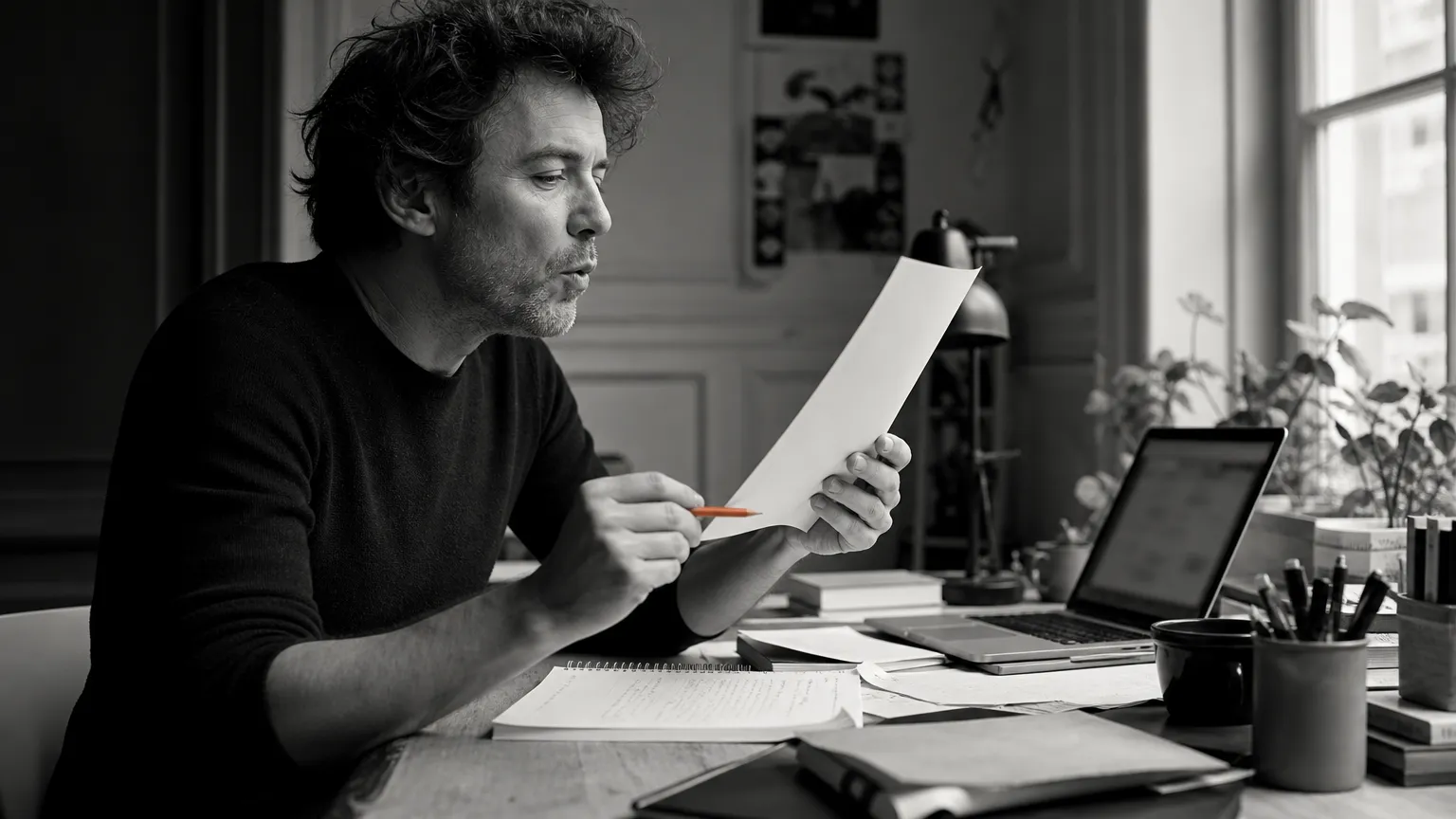 Une professionnelle travaille le rythme de sa voix de marque à voix haute