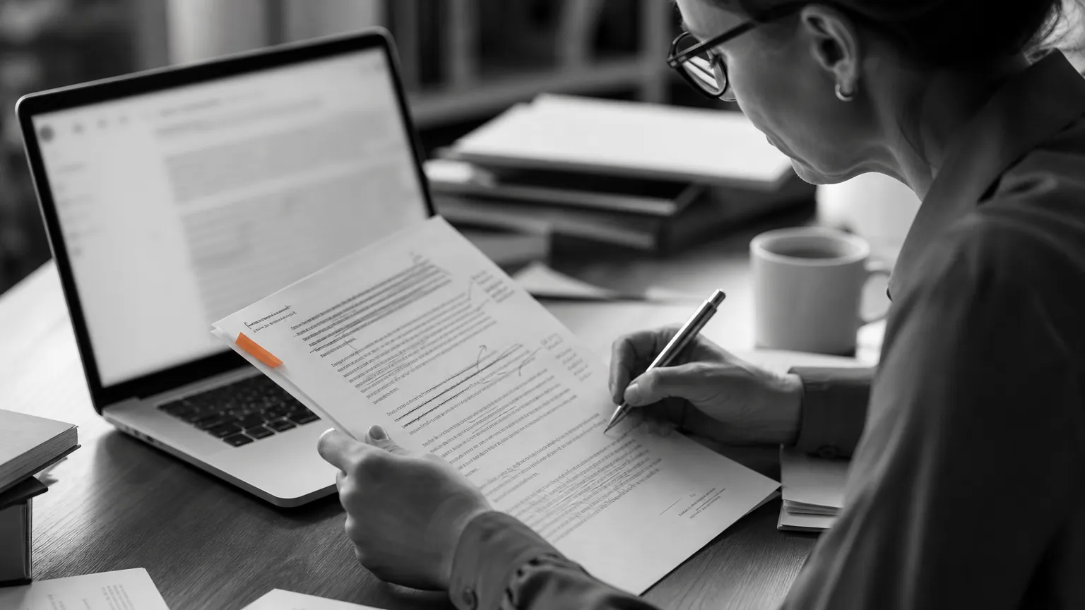 Révision humaine d'un brouillon produit avec une IA générative