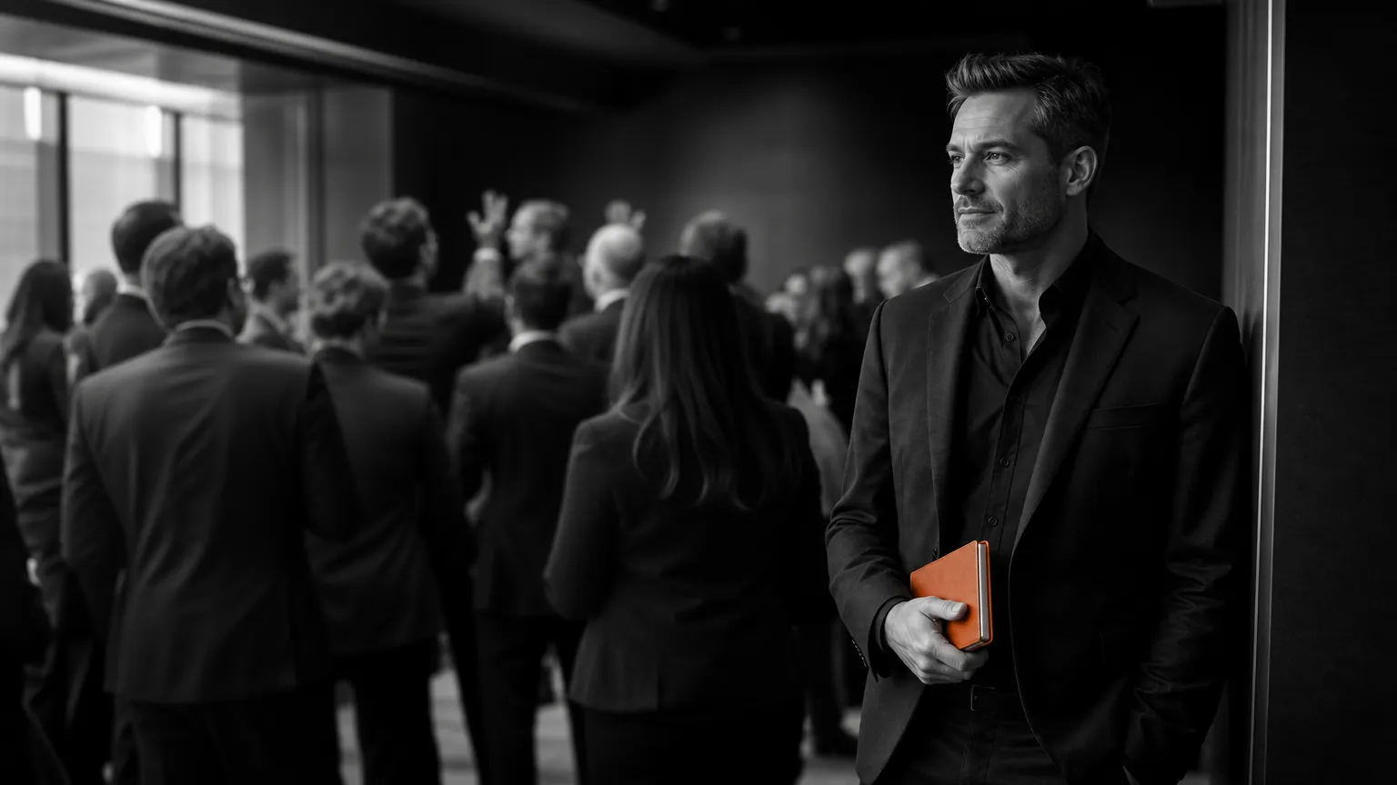 Leadership d'opinion incarné par une voix experte au milieu du bruit