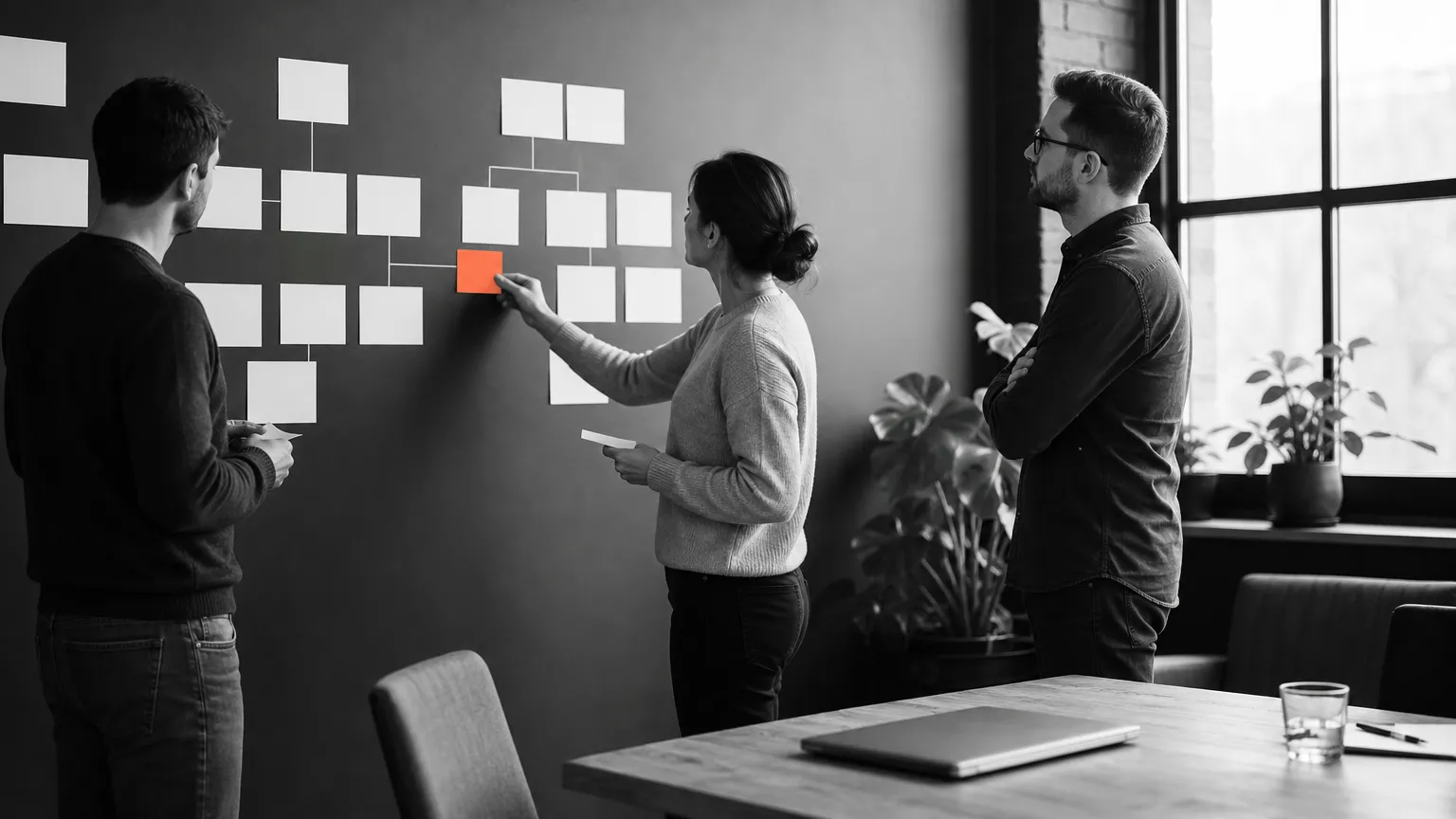 Cartographie collective du travail dans une PME