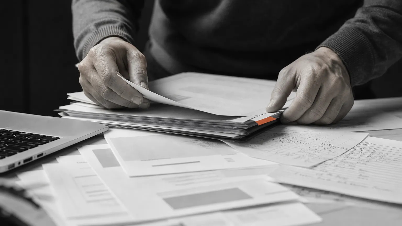 Documents et tâches dispersés réunis pour comprendre un processus métier
