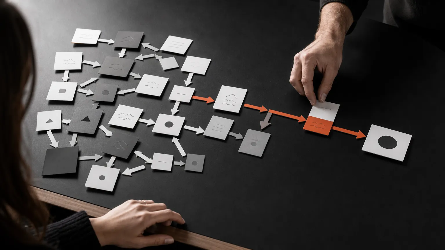 Un processus de PME clarifié avant son automatisation