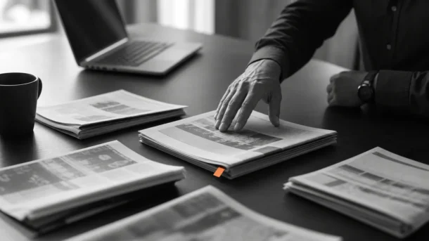 Lecteur choisissant ses sources préférées Google parmi plusieurs publications